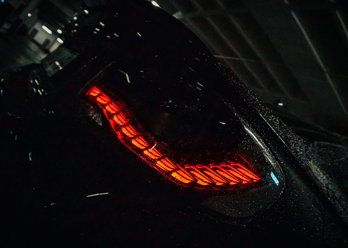BMW F22 / F23 GTS Style Double Dragon Scale LED Tail Lights