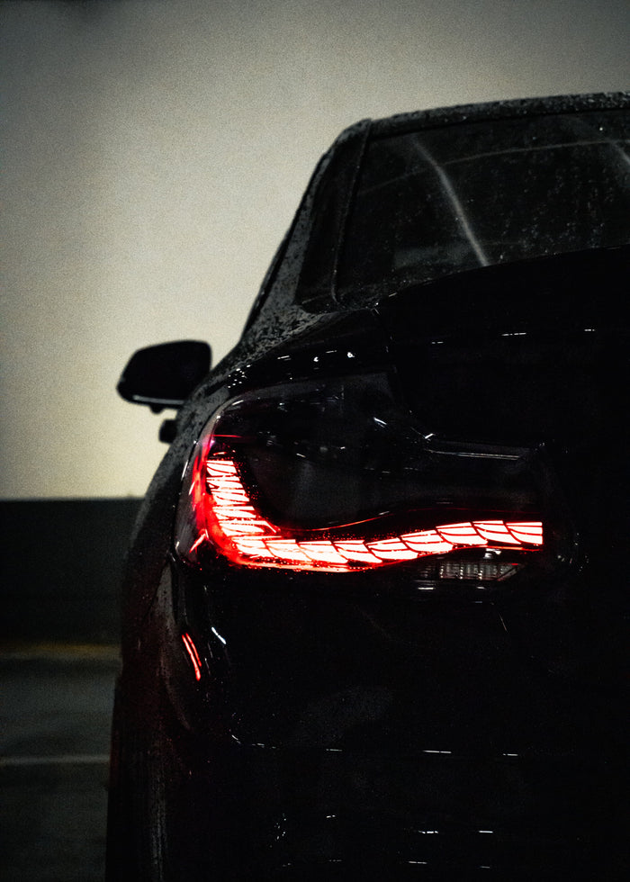 BMW F22 / F23 GTS Style Double Dragon Scale LED Tail Lights
